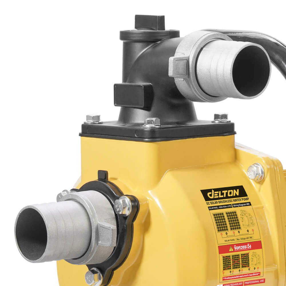 ปั๊มหอยโข่งโซลาร์เซลล์ (เฉพาะตัวเครื่อง) DELTON รุ่น DCSP-1100-2 ขนาด 2 นิ้ว 1,100 วัตต์
